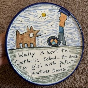 Tom Edwards Wallyware Plate